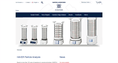 Desktop Screenshot of haverparticleanalysis.com